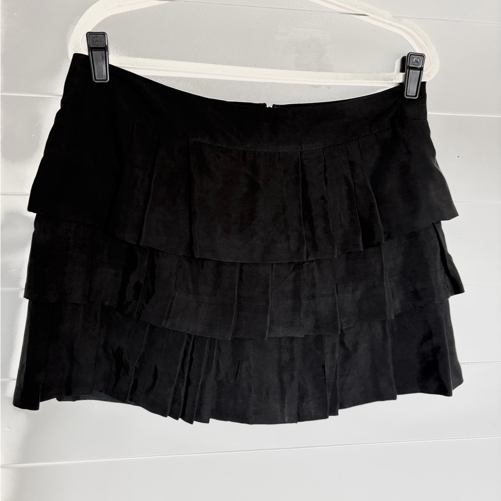 Banana Republic Black Tiered Skirt